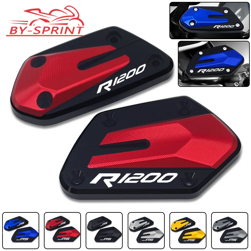 

For R1200GS R1200R R1200RS R1200RT 2014-2019 Motorcycle CNC Aluminum Front Brake Clutch Fluid Reservoir Cover Tank Cap Parts