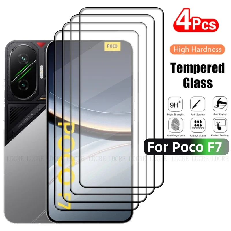 4Pcs For Poco F7 Gl… - image
