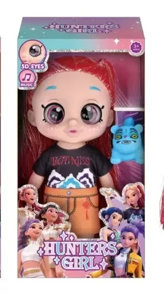 ตุ๊กตาไวนิลร้องเพลงได้ ขนาด 10 นิ้ว 5 ข้อต่อ 5D ตาโต หน้ากลม น่ารัก สไตล์ K-pop วง Witch Hunter รุ่น Mini Tiger ขายดี ปี 2026