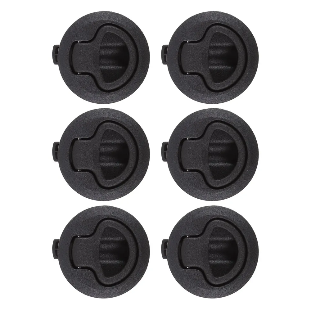 6Pcs Flush Marine Hatch Latch Heavy Duty Boat Rv Cabinet Door Secure Replacement Slam Latches Hardware Accessories