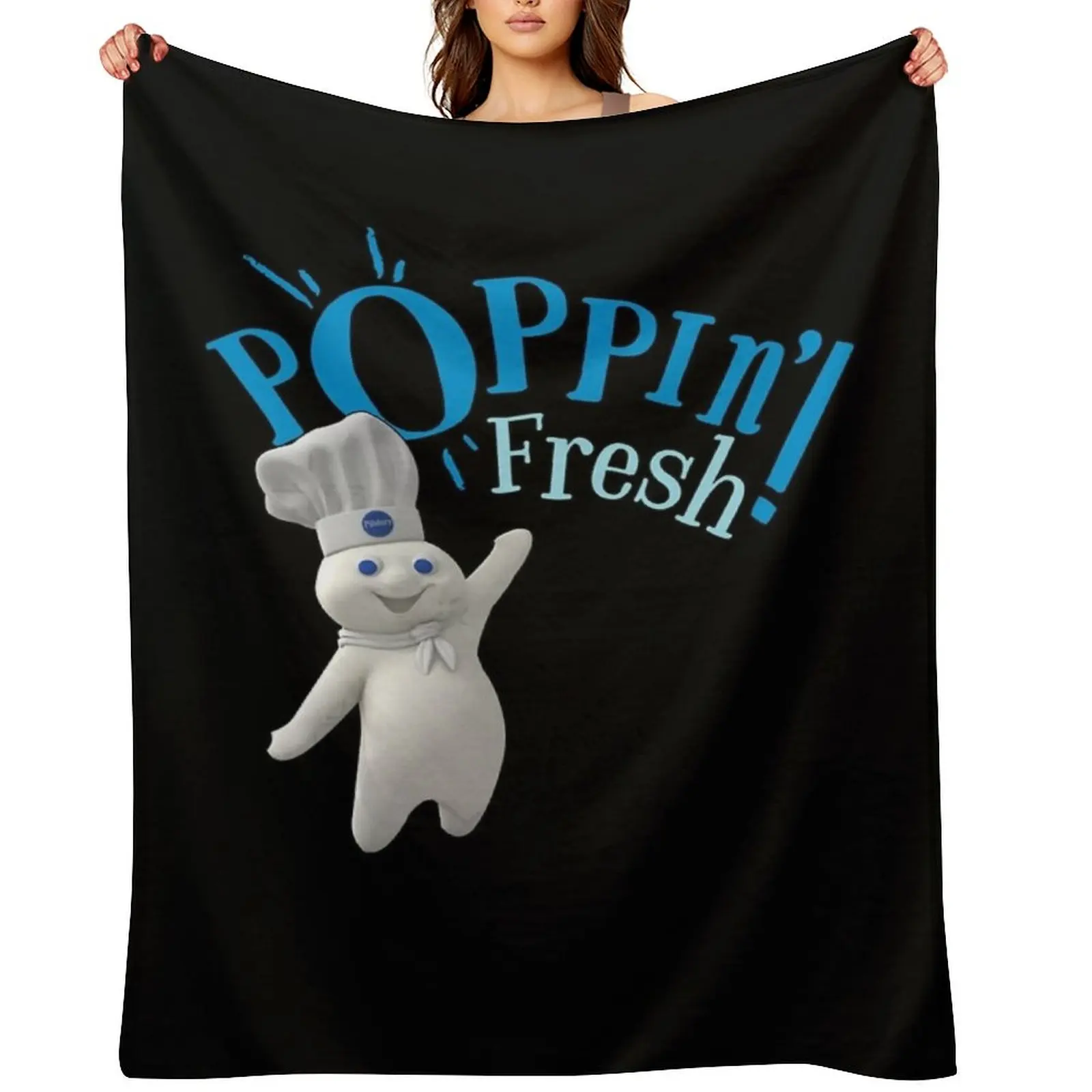 

Fresh Pillsbury Doughboy Funny Throw Blanket Blankets For Bed for sofa Beach blankets and throws Blankets