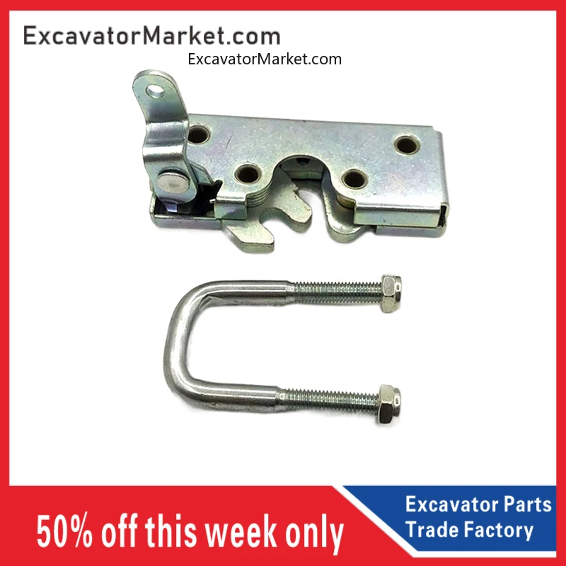 

Excavator Parts For CAT Excavator Accessories E307 312 320b/C/D/V1/V2 Cab Door Reverse Buckle Lock Positioning Lock