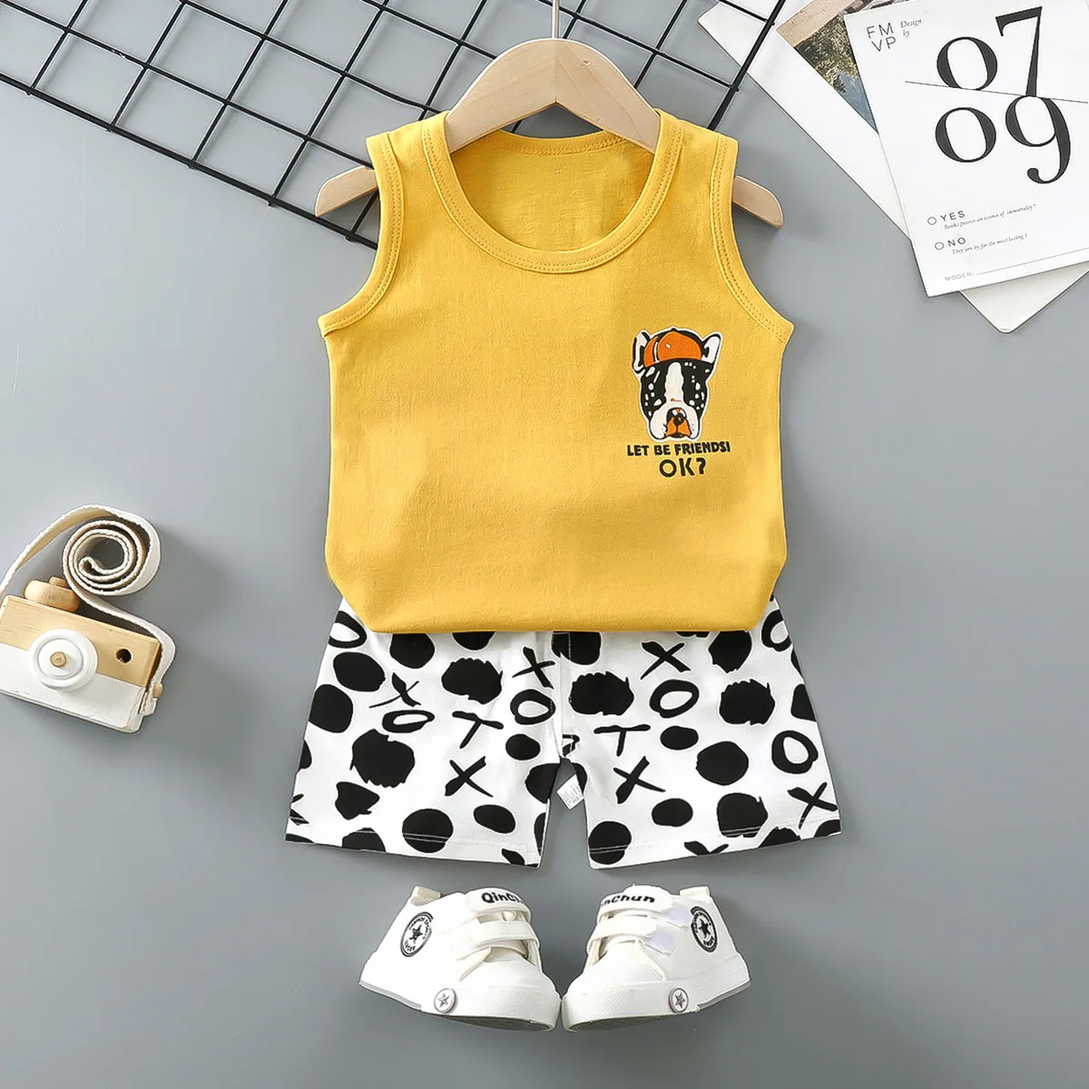 Sommer weste Jungen Mädchen Pyjamas Sets Cartoon Baumwolle Kinder Jungen Mädchen Nachtwäsche Nachtwäsche Kinder Blitz Pyjamas Anzug
