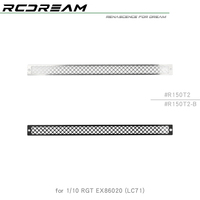 RCDream 1/10 Air Intake Grille Radiator Grid Decorative Sheets for RGT EX86020 LC71#R150T2