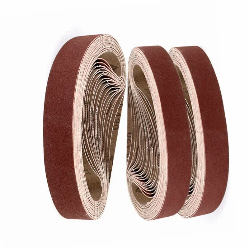 5Pcs 25x762mm Sanding Belt For Metal, Wood 1\