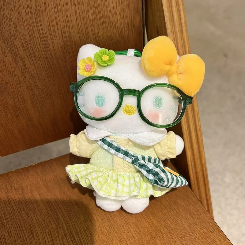 Sanrios Hellokittys pluche sleutelhanger hanger voor schort schattige hangende decoratie tas charme trendy ornament tas hangende decoratie