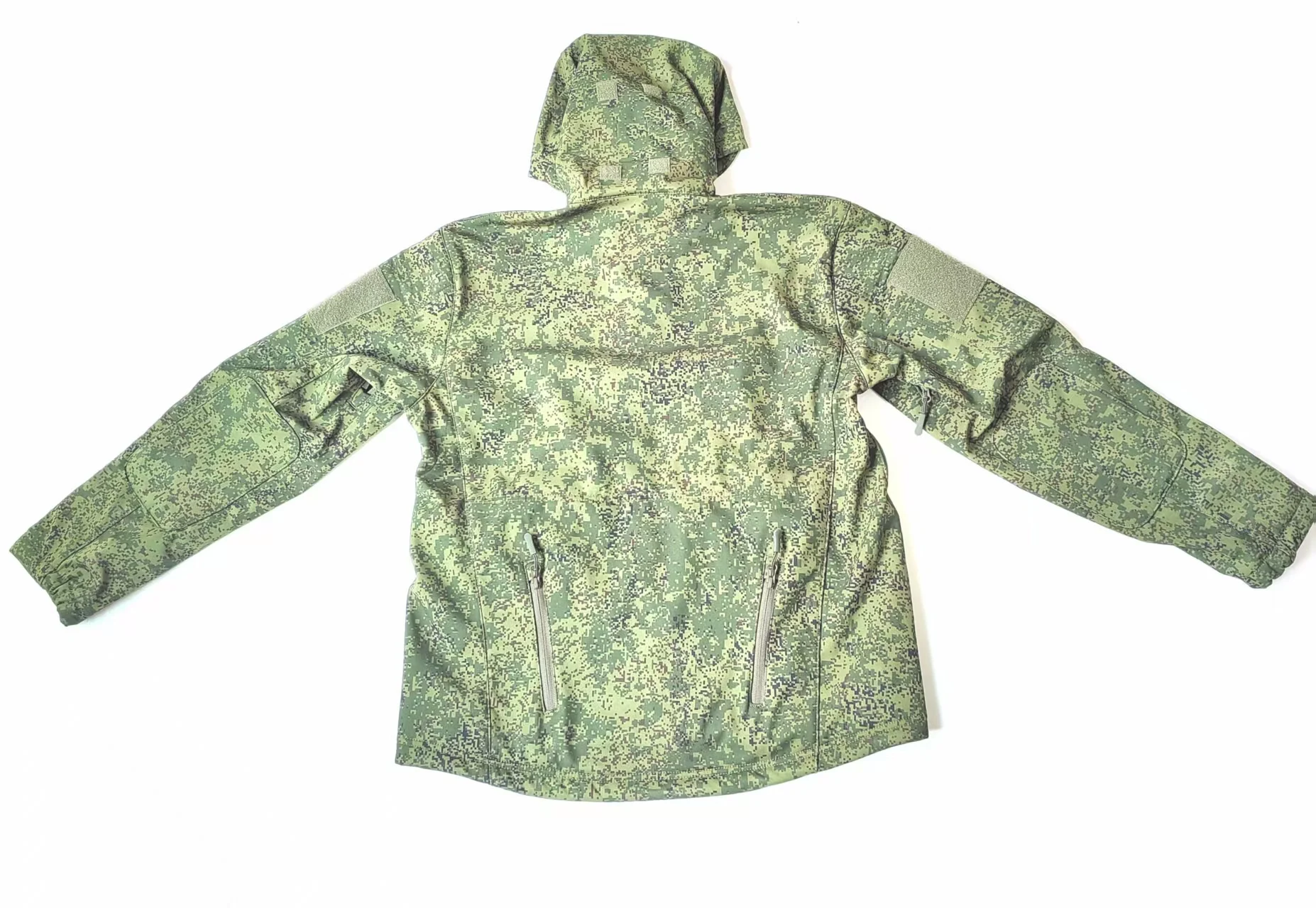 سترة روسية صغيرة خضراء EMR مموهة ذات غلاف ناعم مع صوف داخلي ومواد خارجية مقاومة للماء