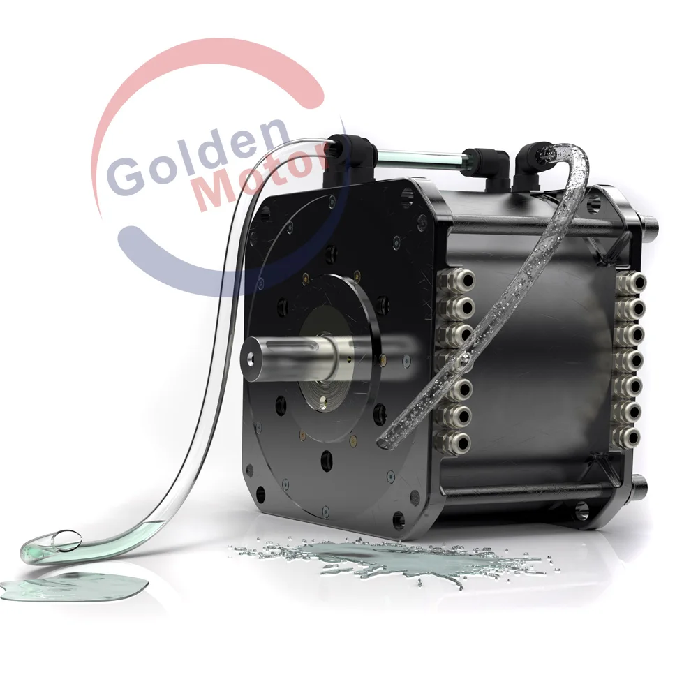 Goldene Motor fabrik preis 72V 96V 20KW BLDC Elektrische motorrad motor für elektrische auto mit CE