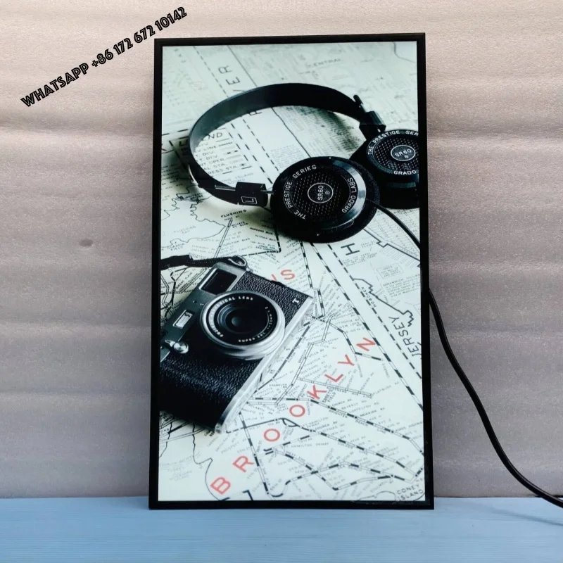 Custom 65 Inch Lcd Wallpaper Screen Ultra Thin Digital Signage High Color Gamut Lcd Advertising Display for Business Promotion