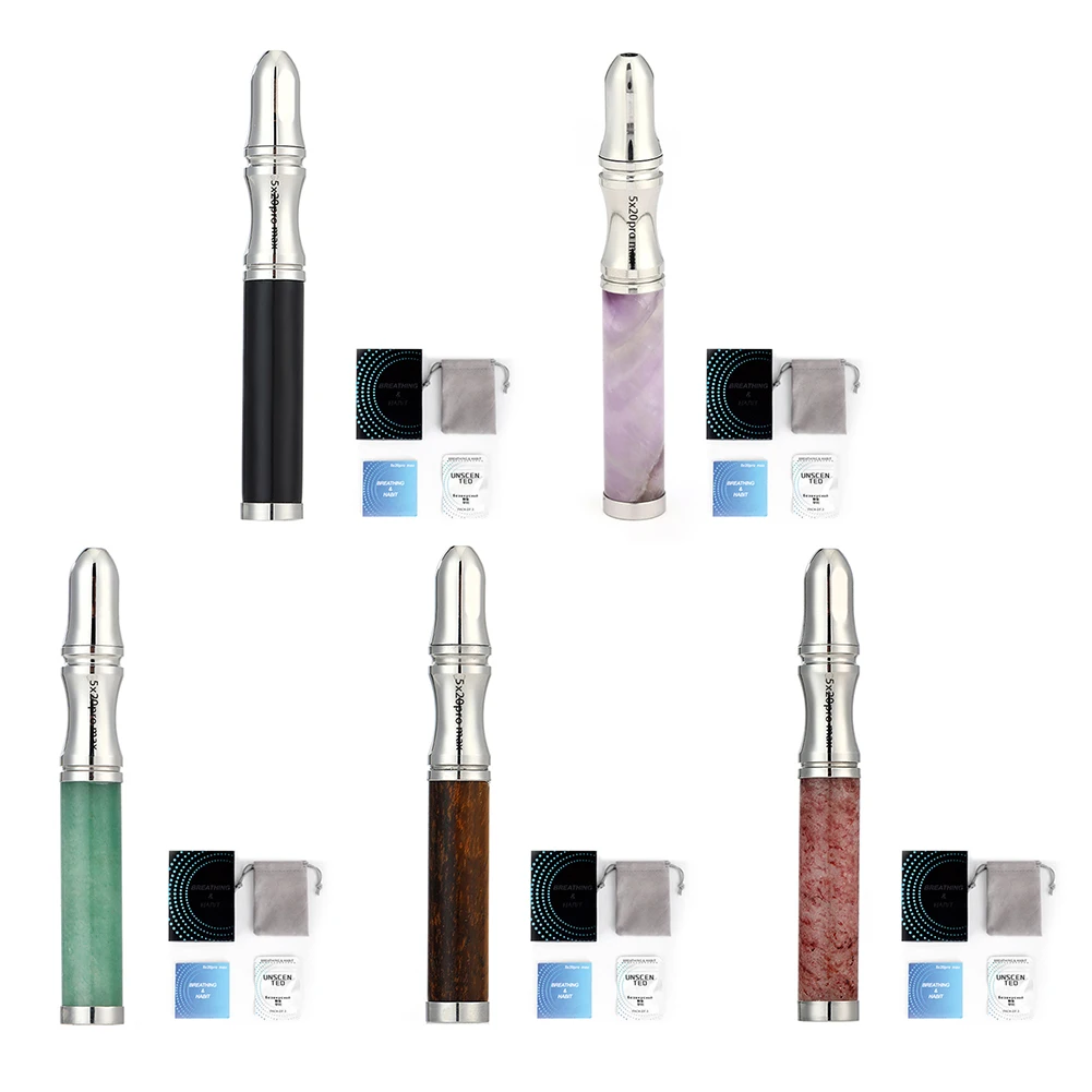 Air Inhaler Stress Anxiety Relief Mindfulness Breathing Tool Stop Smoking Aids for Adults