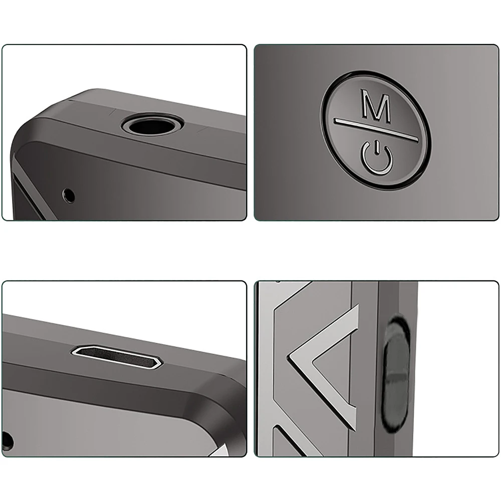 Toocki-Bluetooth 5.0 Auxワイヤレスアダプター,カースピーカー,ミュージックドングル,USB, 3.5mmジャック,オーディオ,ハンズフリー受信機,送信機