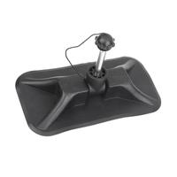 iDeal Universal PVC Marine Paddles Oars Lock Hook Mount for Boat Kayak Canoe Black Dinghy Rafting Sailing Accessories