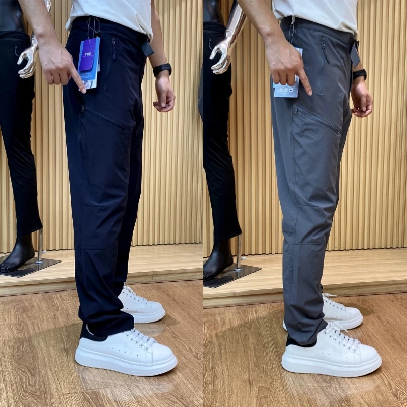 

Премиум качественные уличные повседневные брюки для мужчин, весенне-осенние прямые дышащие легкие синие дизайнерские брюки с рисунком птицы