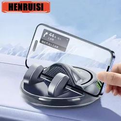 Supporto per telefono cellulare per auto rotazione di 360 gradi supporto GPS pannello cruscotto supporto per pasta navigazione per iPhone 15 Samsung Huawei