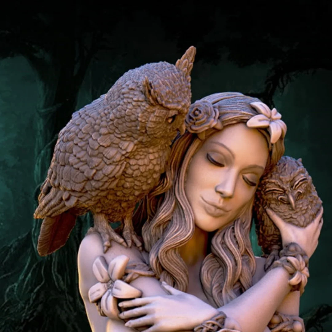 

1/24 Scale Resin Figure Assemble Model Kit Flower Fairy Nsfw Unassembled and Unpainted 3D printing DIY toy 584