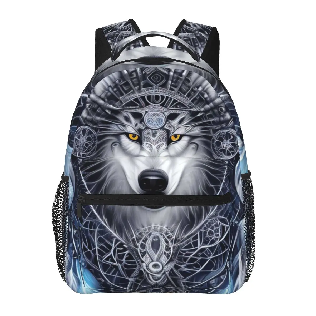 

Wolf Backpack for Girls Boys Travel RucksackBackpacks for Teenage school bag