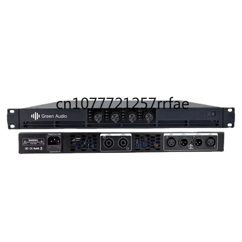 GAP-G12004 Professional digital power amplifier 2700W 1U 4-channel home stage audio high power amplifier