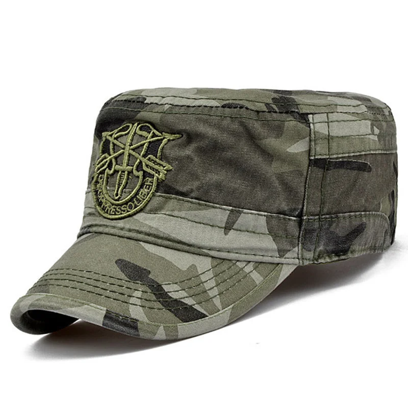 New Arrivals Outdoor Leisure Sports Letter Cap Baseball Cap Men Camouflage Cap Adjustable Visor Sun Hats