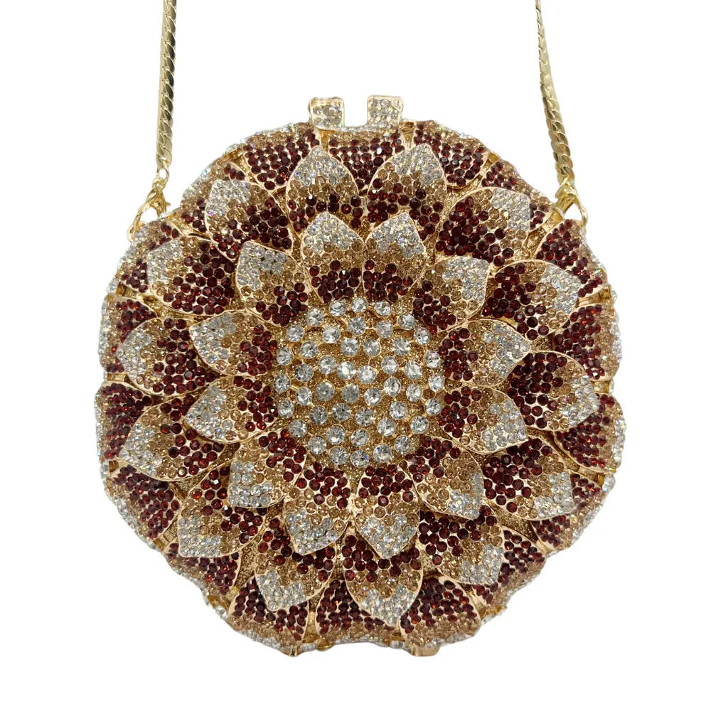 

Hollow diamond dinner bag banquet dress evening bag