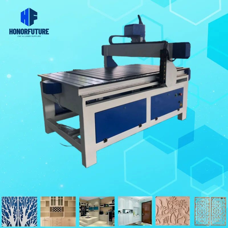 1212 6090 Desktop Mini Cnc Router 3 Axis Wood Cutting Machine Wood Router Cnc for Sale Best Price