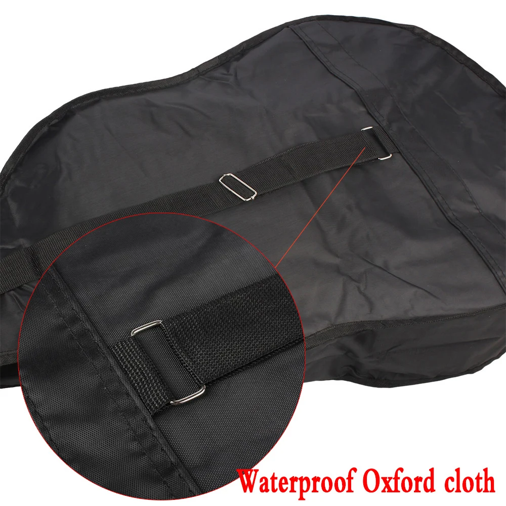 Portable 38/41 Inch Classical Acoustic Guitar Carry Bag Soft Case with Shoulder Strap Black Backpack Guitar Parts & Accessories