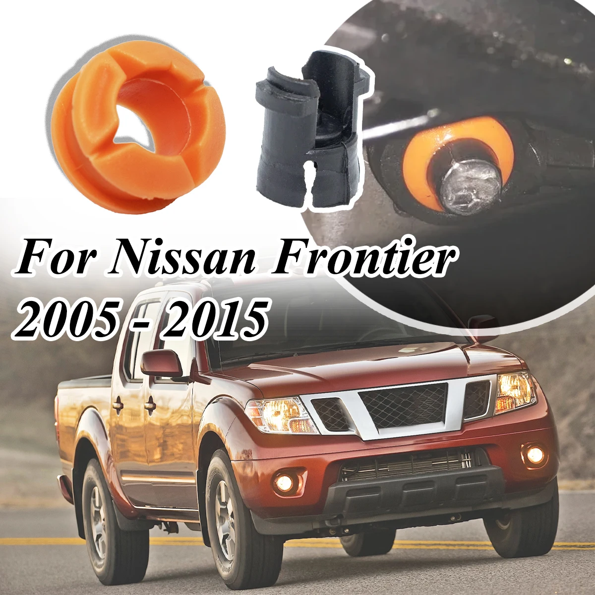 

Shift Cable Bushing Grommet For Nissan Frontier AT Gearbox Repair Kit Connector Shifter Linkage End Adapter Selector 2005-2015