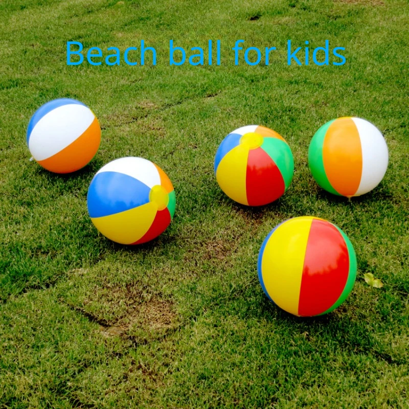 Colorful Inflatable Ball Balloons Swimming Pool Play Party  Summer Beach Water Game Balloons Beach Sport Ball Fun Toys for Kids