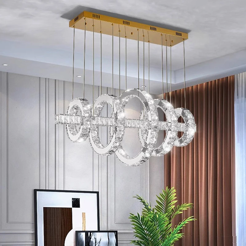 Modern dining room lamparas decoracion hogar moderno smart Pendant lights decoration salon Chandeliers for dining room