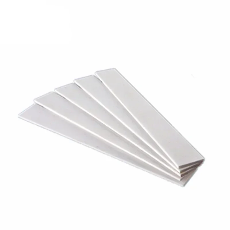 Al2o3 Pure Wear Resistance Ceramic Substrate Plate Customize Alumina Ceramic Sheet 100x123x0.8mm - 240x280x0.6mm Square Block