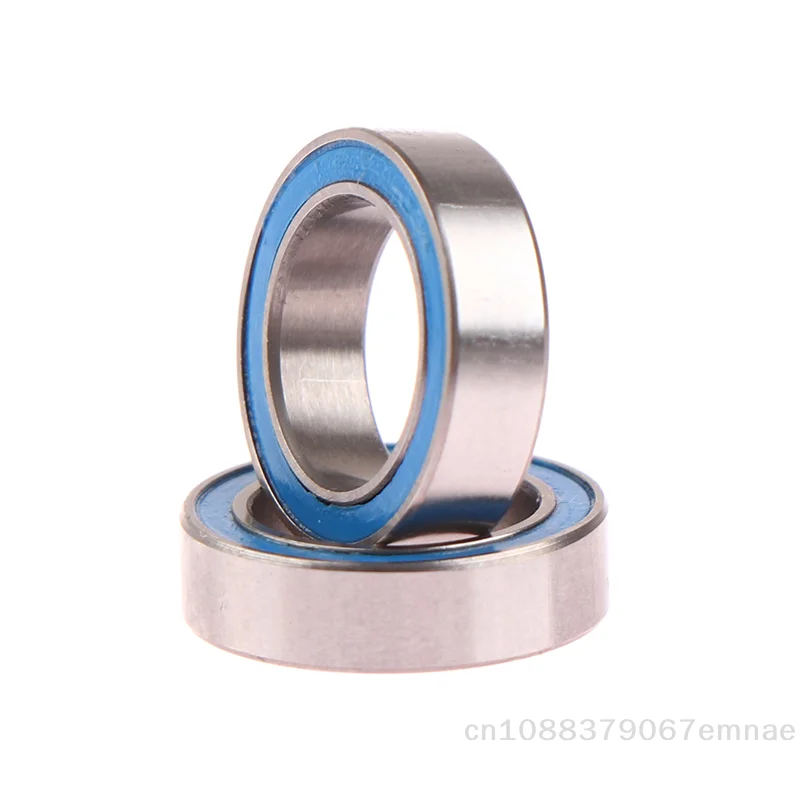 【xxx】2Pcs 6700 2RS 10X15X4mm Motor Level Blue Rubber Seals Bearing Model Bearing Motor Bearing[ZYS]