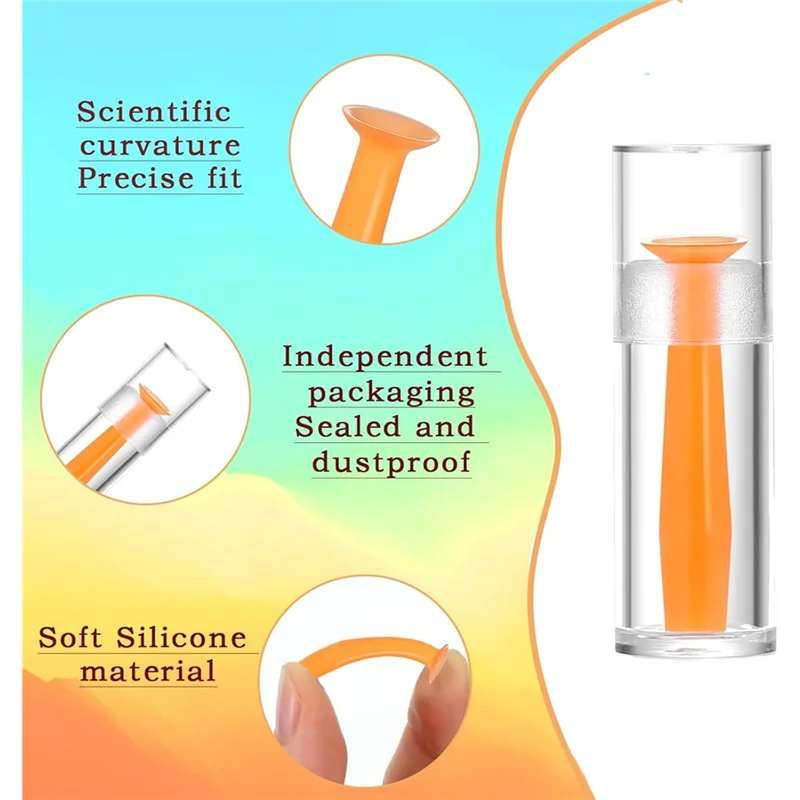 AB42-For RGP For Scleral Lens Compatible 12 Pack Hard Contact Len Remover Eye Plungers Suction Cup Removal Tools