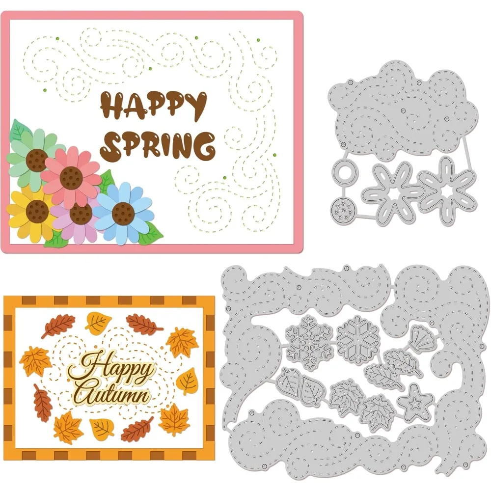 Schneideformen aus Kohlenstoffstahl, Schablonen für DIY-Scrapbooking, Fotoalbum, dekorative Prägung, Papierkarte, matte Platinfarbe