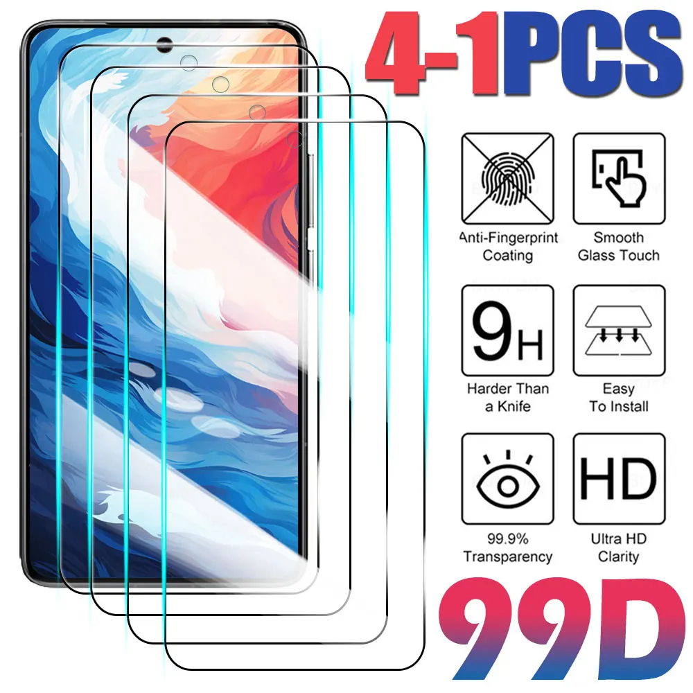 

4-1 шт. 99D Защитное закаленное стекло для Samsung Galaxy S21 22 S23 FE S24 Plus S25 Ultra S20 FE Защитная пленка для экрана с полным покрытием