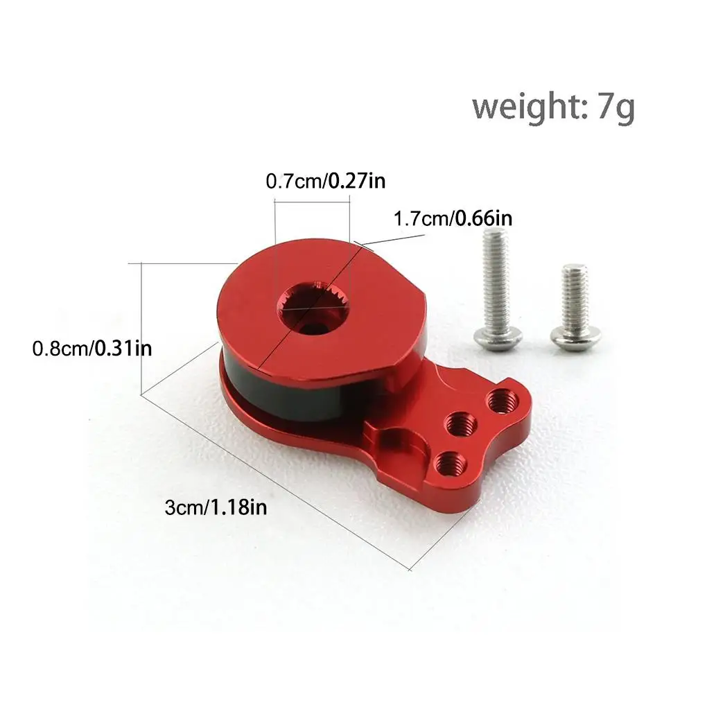 1/10 Metal Damping Servo Saver Adjustable Arm Gear Protection RC Car Crawler Part Wear-resistant Servo Protection Device