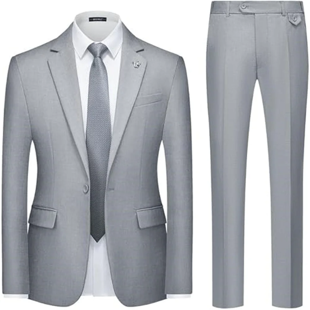 

Новый мужской костюм, куртка, жилет, брюки, мужская куртка, деловой банкет, свадебная мода, облегающая молодежная мужская одежда, красивый костюм