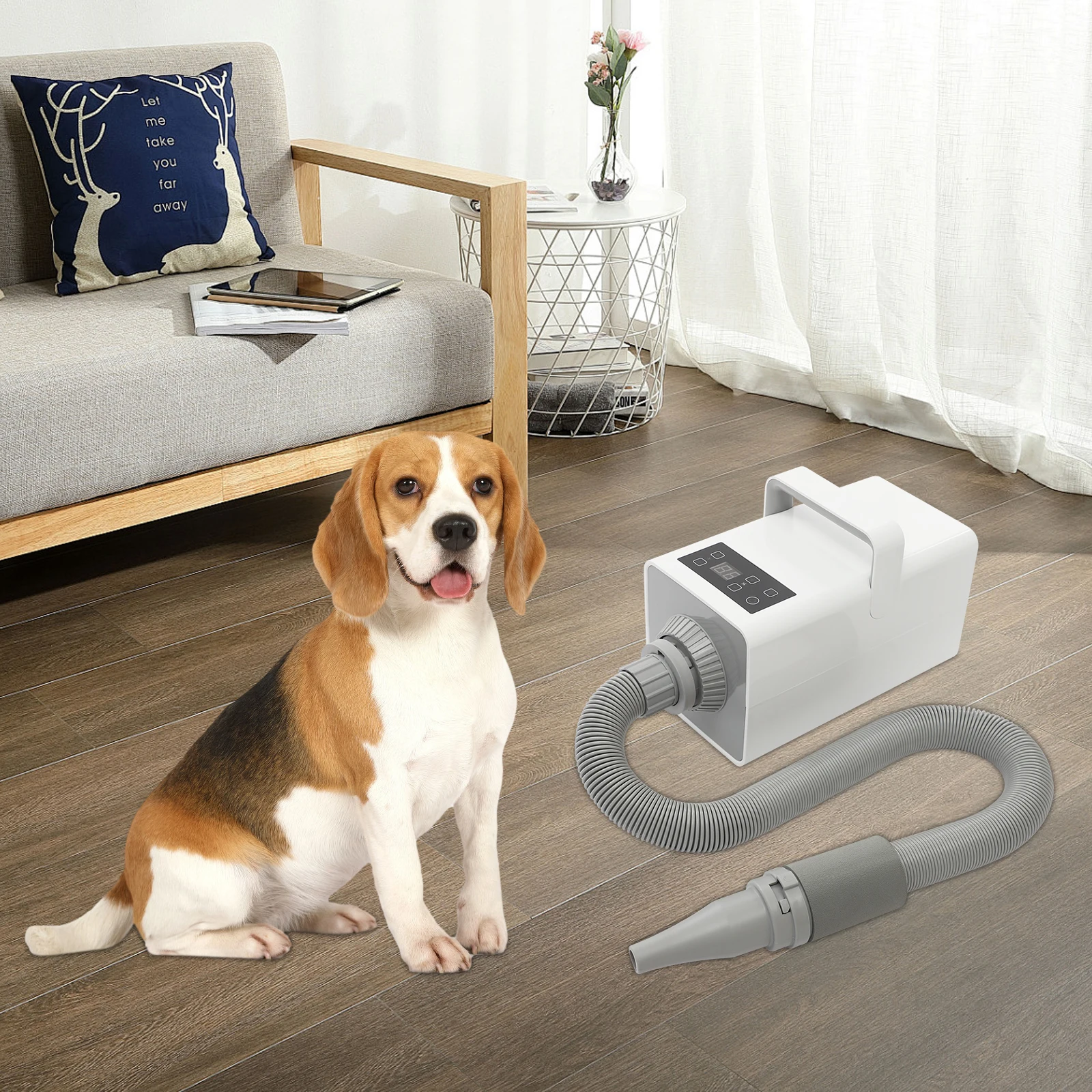 

1900W Modern Dog Pet Grooming Hair Dryer Professional Pet Dryer Portable Pet Pet Hair Dryer