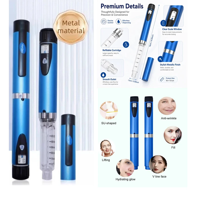 Best 'Price V2 Pen Injector* Reusable 3ml Cartridge Sub Bottle *Compatible; Precise Dose Control Lilly Pen Beauty Injection Tool