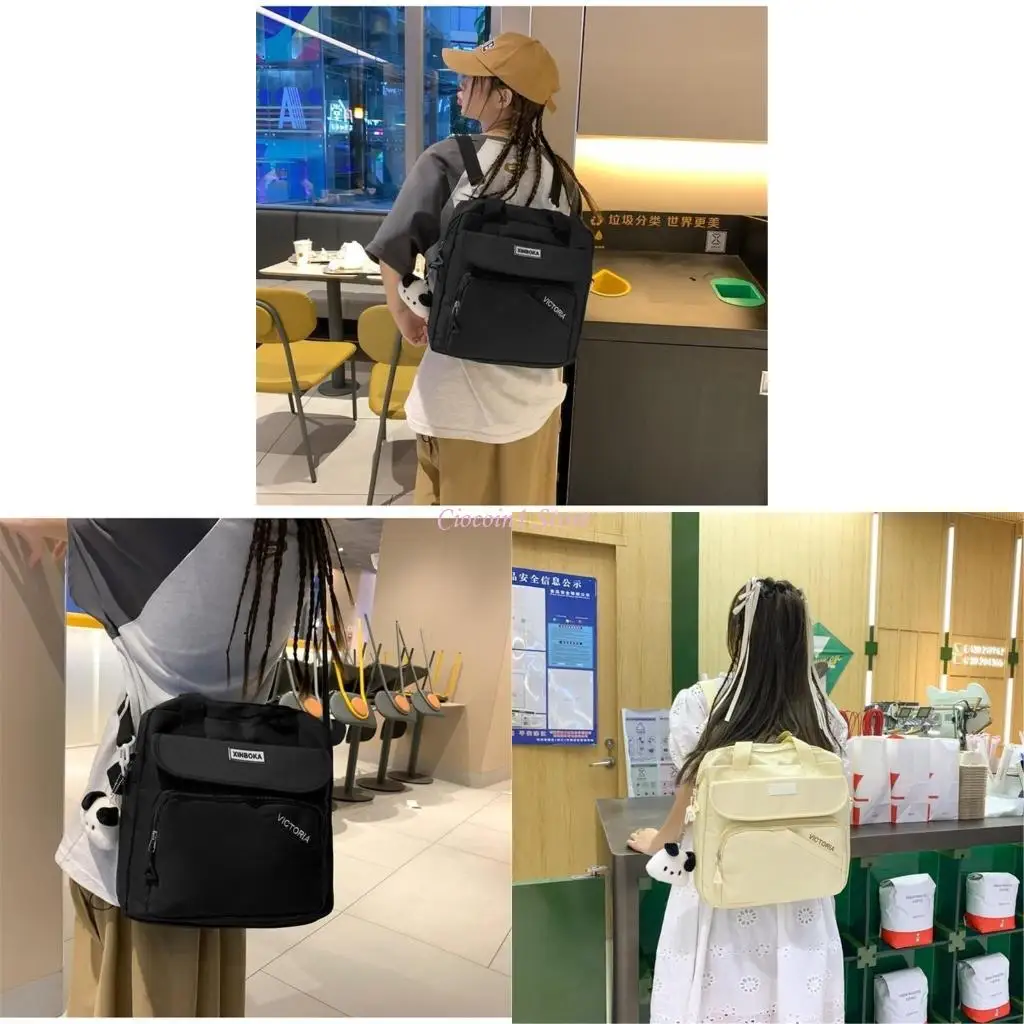 

Y1UB and Durable Nylon Rucksack for Teenage Girls School Backpack Shoulder Bag