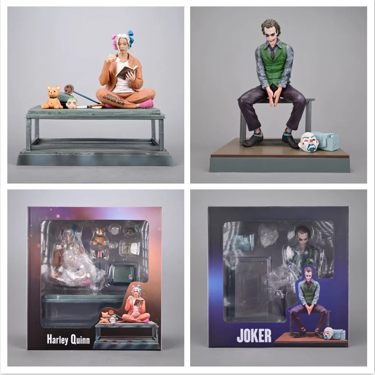 

Фигурка отряд самоубийц Харли Квинн, фигурки, модель, высокое качество, версия, статуя девушки-клоуна, игрушки, подарки на день рождения для детей