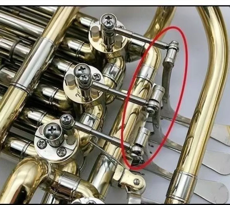 trombone Euphonium French horn tenor horn universal shaft universal joint ball brass instrument mandrel fixing screw accessories