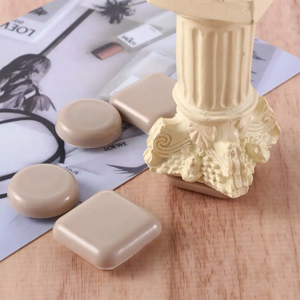 Anti Slip Moving Home Sofa Table Bases Chair Fittings Floor Protector Furniture Feet Pads Slip Mat Furniture Leg Slider Pads