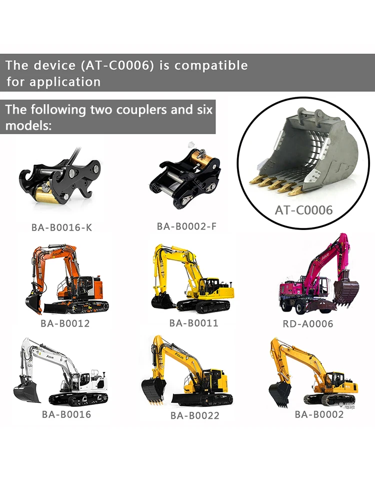 

RC Accessories Metal Bucket for LESU PC360 Remote Control 1/14 RC Hydraulic Excavator Digger Tamiyaya Spare Parts Th17014