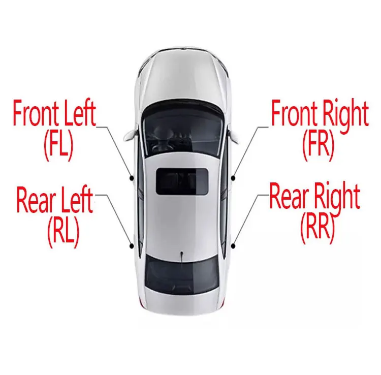 Power Window Regulator Motor Assembly 2‑Pin for Brilliance H320 H330 Front Left Right Rear Left Right