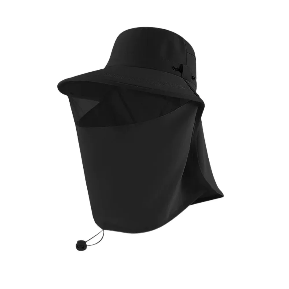 

Быстросохнущая солнцезащитная шляпа, защита шеи, регулируемая женская рыбацкая шляпа, складная защита для лица, закрывающая лицо, шляпа от солнца на открытом воздухе