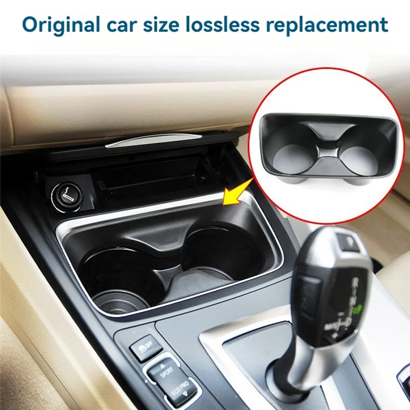 

Вставка подстаканника на центральной консоли для BMW 3, 4 серии F30 F35 F34 F33 F31 F36 2013-2019, аксессуары 51169218925