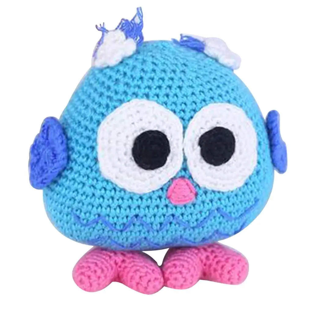 Crochet Cute Doll Kit Mini Crochet Set for Beginners Animal Toy Sewing Material Package for Children