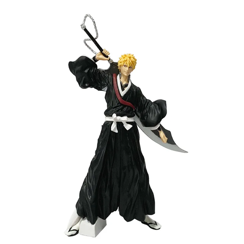 Bleach Ichigo Kurosaki Thousand Year Blood War Anime Figure Pvc Collectible Statue Desktop Decoration Model Gift For Men view 2