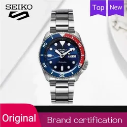 Original SEIKO SRPD53K1 Series Men Watches Top Brand Watch Calendar Business Luxury Upscale Steel Band Rotatable Wristwatches