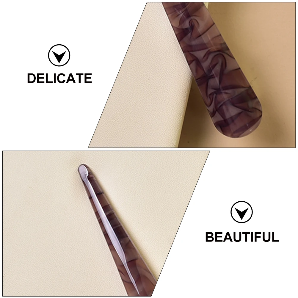 

Retro Alligator Clip Delicate Acetate Duckbill Hairpin Vintage Hair Clamp Fashion Hair Accessory Party Daily Wear Barrettes For