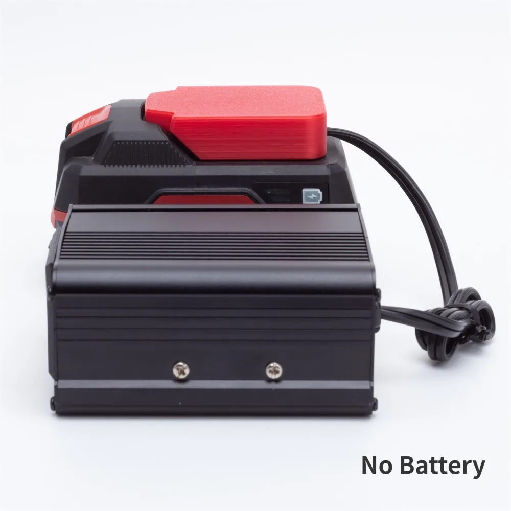 Imagem -04 - Inversor de Energia Portátil de 200 w para Bateria Lidl Parkside X20v dc 18v para ac 220v Alimentado com Usb 5v 2.4a para Reino Unido ue au sem Bateria